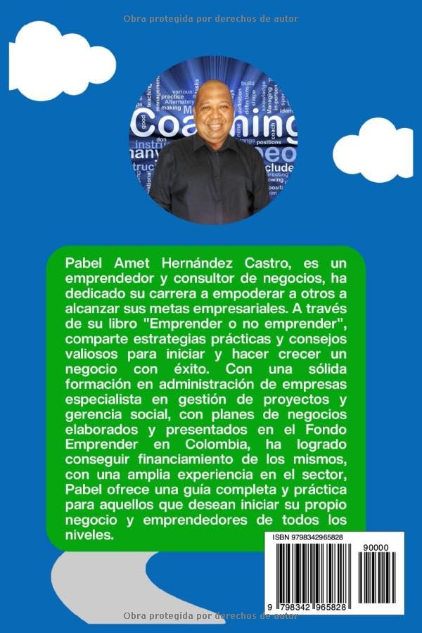 ¿Sueñas con construir tu propio negocio? Emprender o no Emprender es tu guía completa para convertir tus ideas en realidad. Desde la chispa inicial hasta el crecimiento exponencial, este libro te acompaña en cada paso.