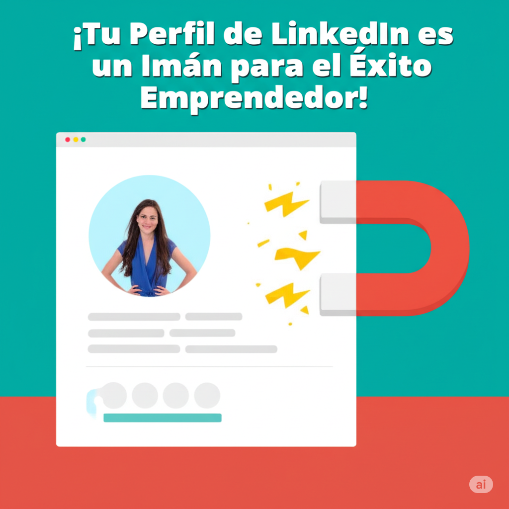 ¡Tu Perfil de LinkedIn es un Imán para el Éxito Emprendedor!
